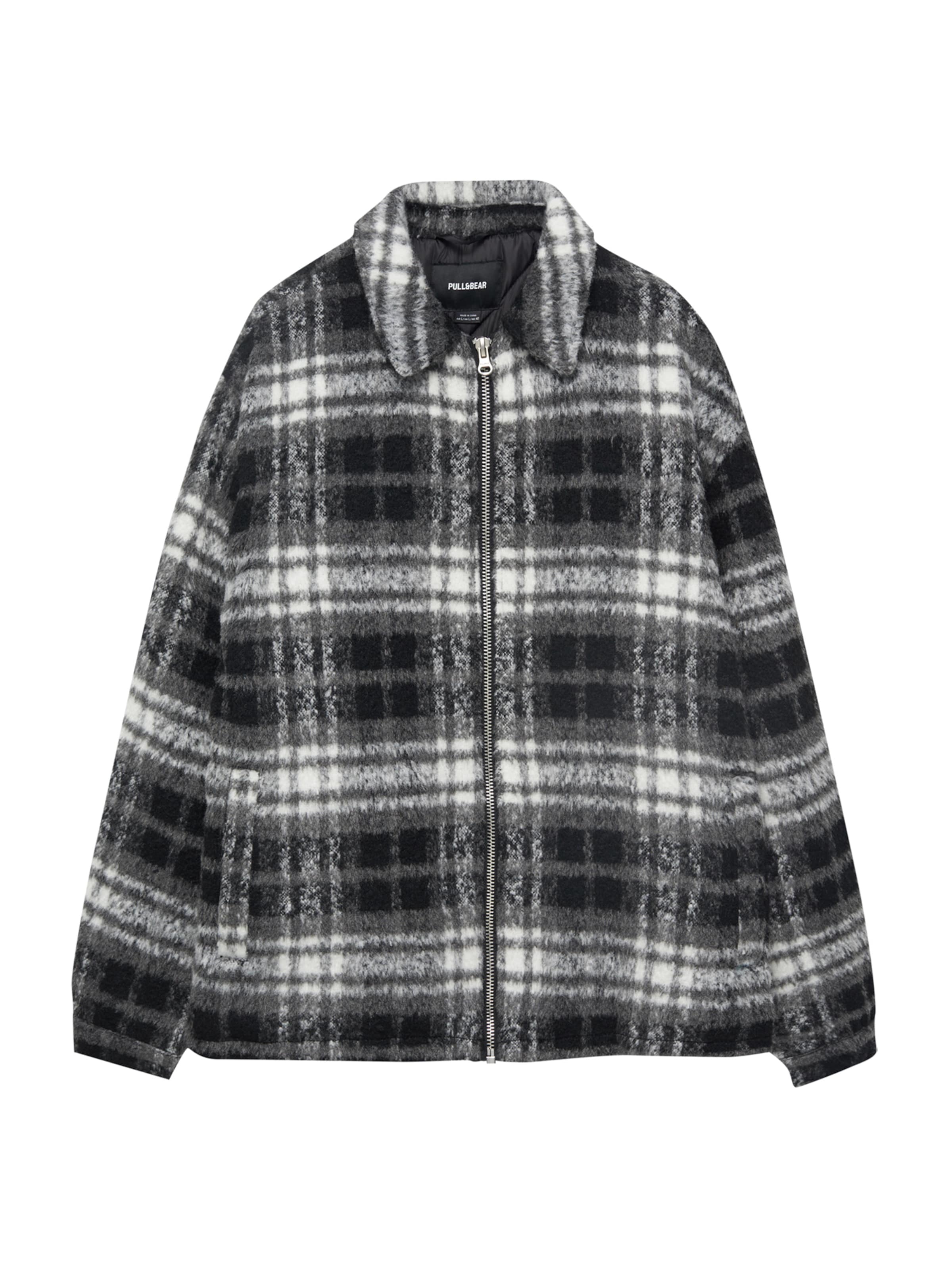 Pull&Bear Jacke in Schwarz: Vorderseite