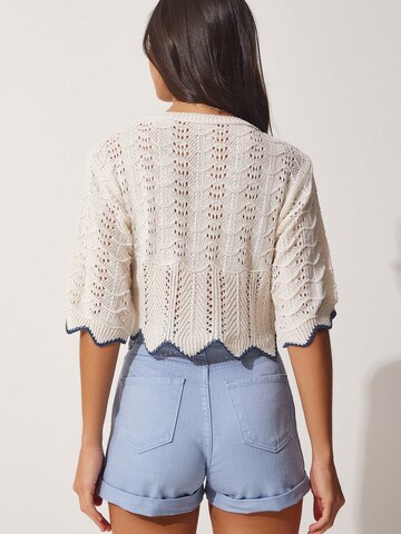 Happiness İstanbul Pullover i beige