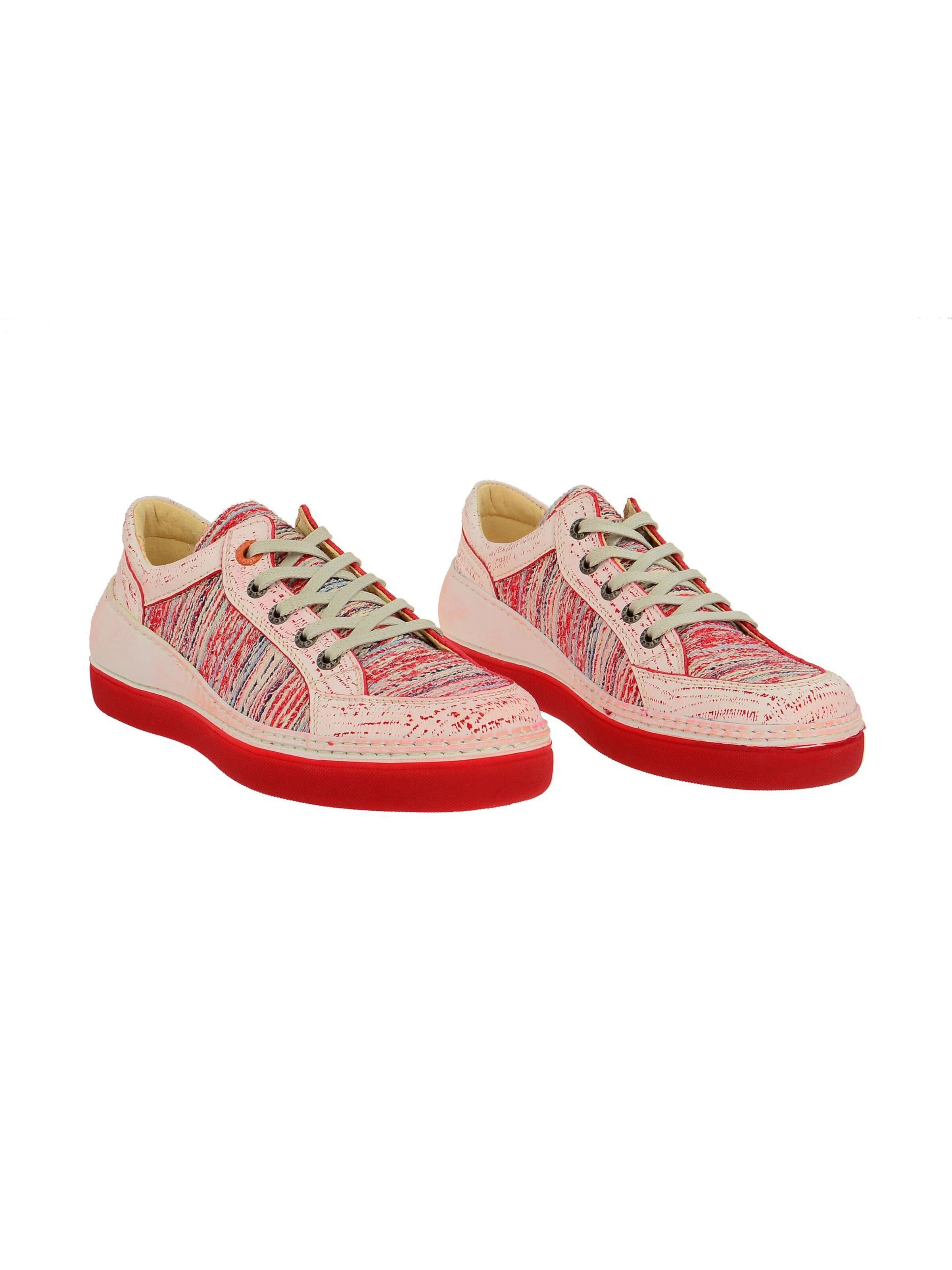 EJECT Lace-Up Shoes 'Feeling' in Red