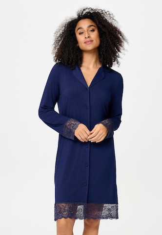 LingaDore - Camiseta para dormir en azul: frente