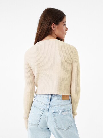 Bershka Cardigan i beige