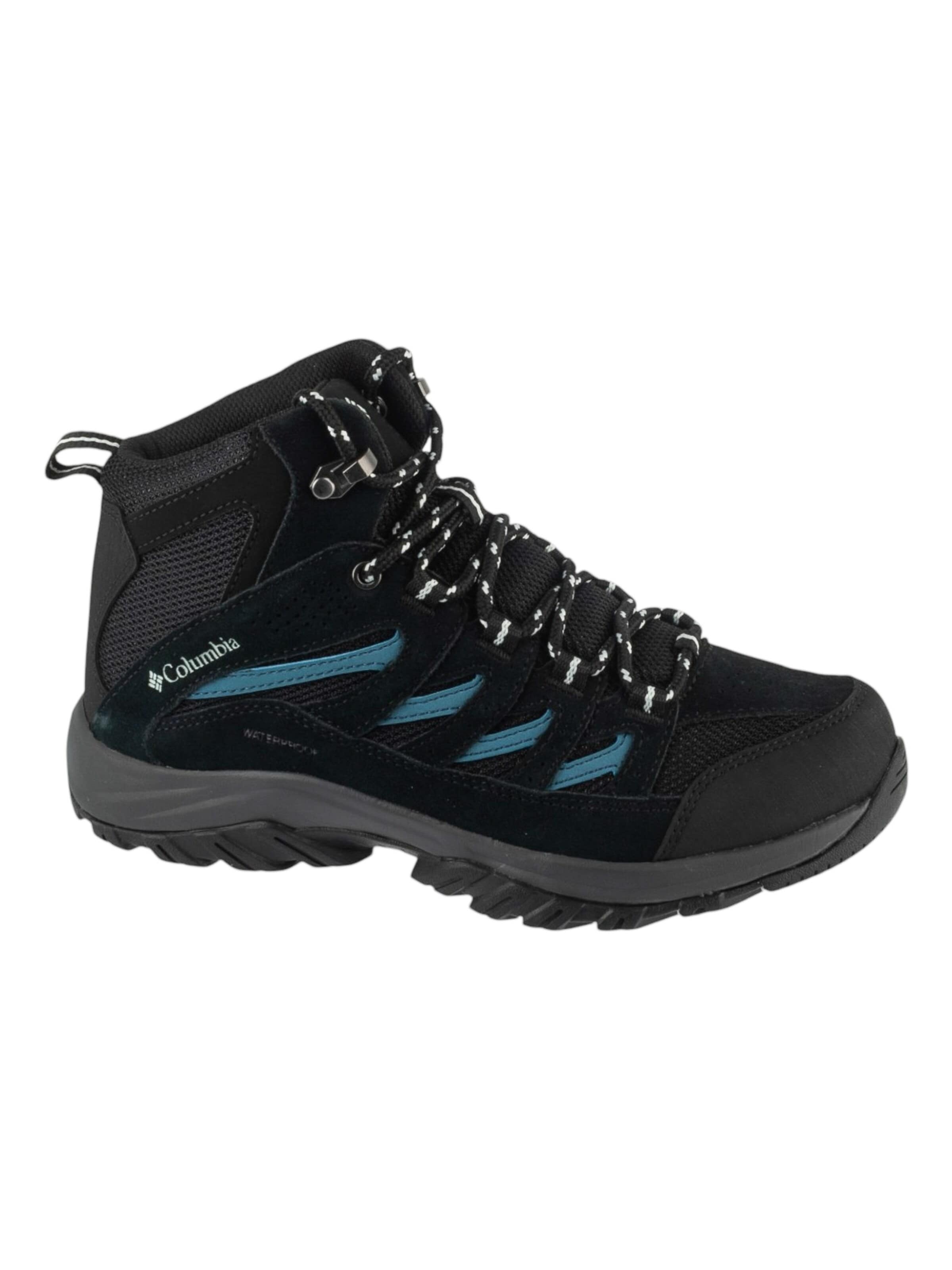 COLUMBIA Boots 'Columbia Crestwood Mid Waterproof' en 37 en noir, Vue avec produit