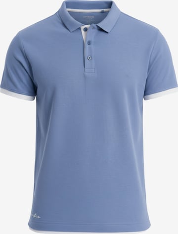 Ombre - Camiseta en azul: frente