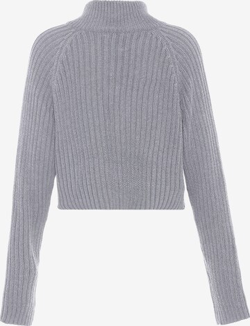 Libbi Knit Cardigan in Grey