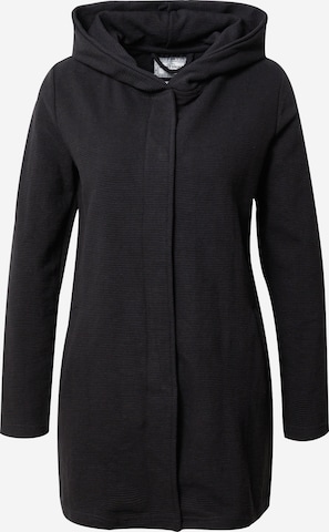 Eight2Nine Between-Seasons Coat in Black: front