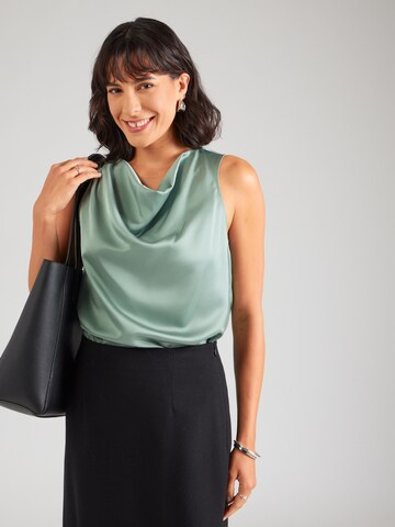 COMMA Bluza | zelena barva: sprednja stran