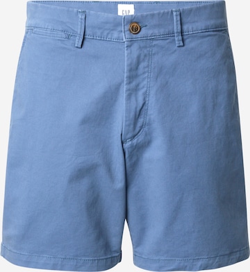 Pantalon chino 'ESSENTIAL' GAP en bleu : devant
