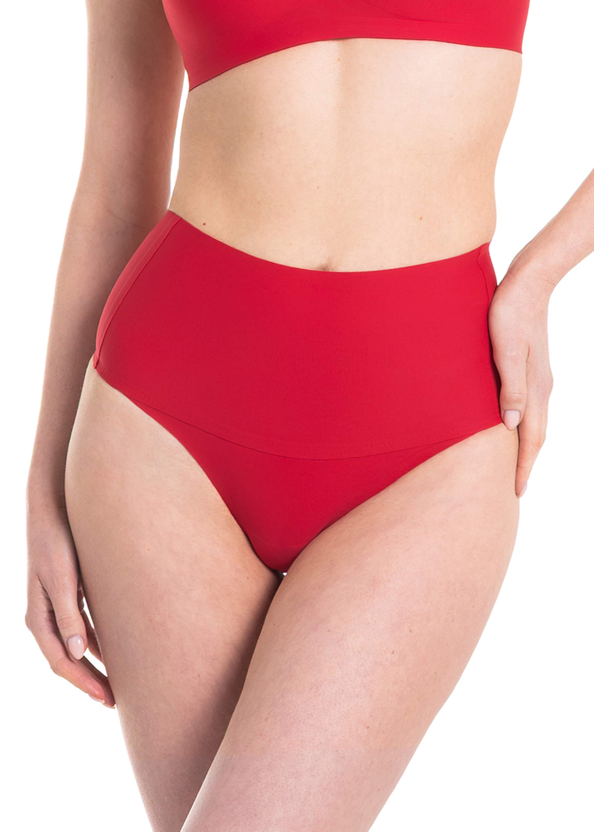 Slip scultant MAGIC Bodyfashion en rouge : devant