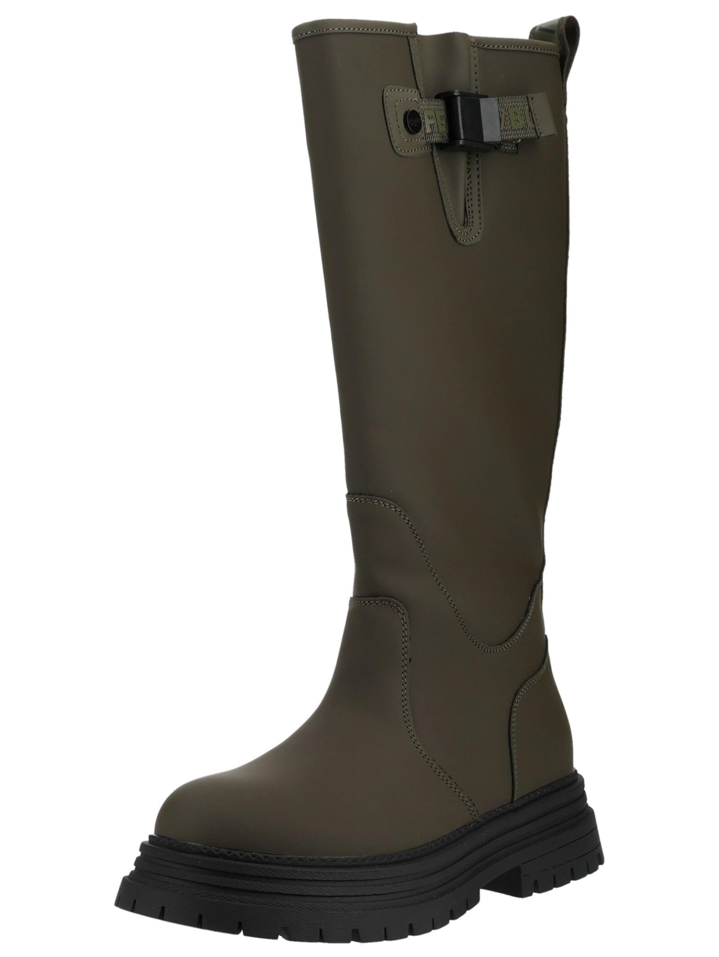 BUFFALO Boot in Green: front