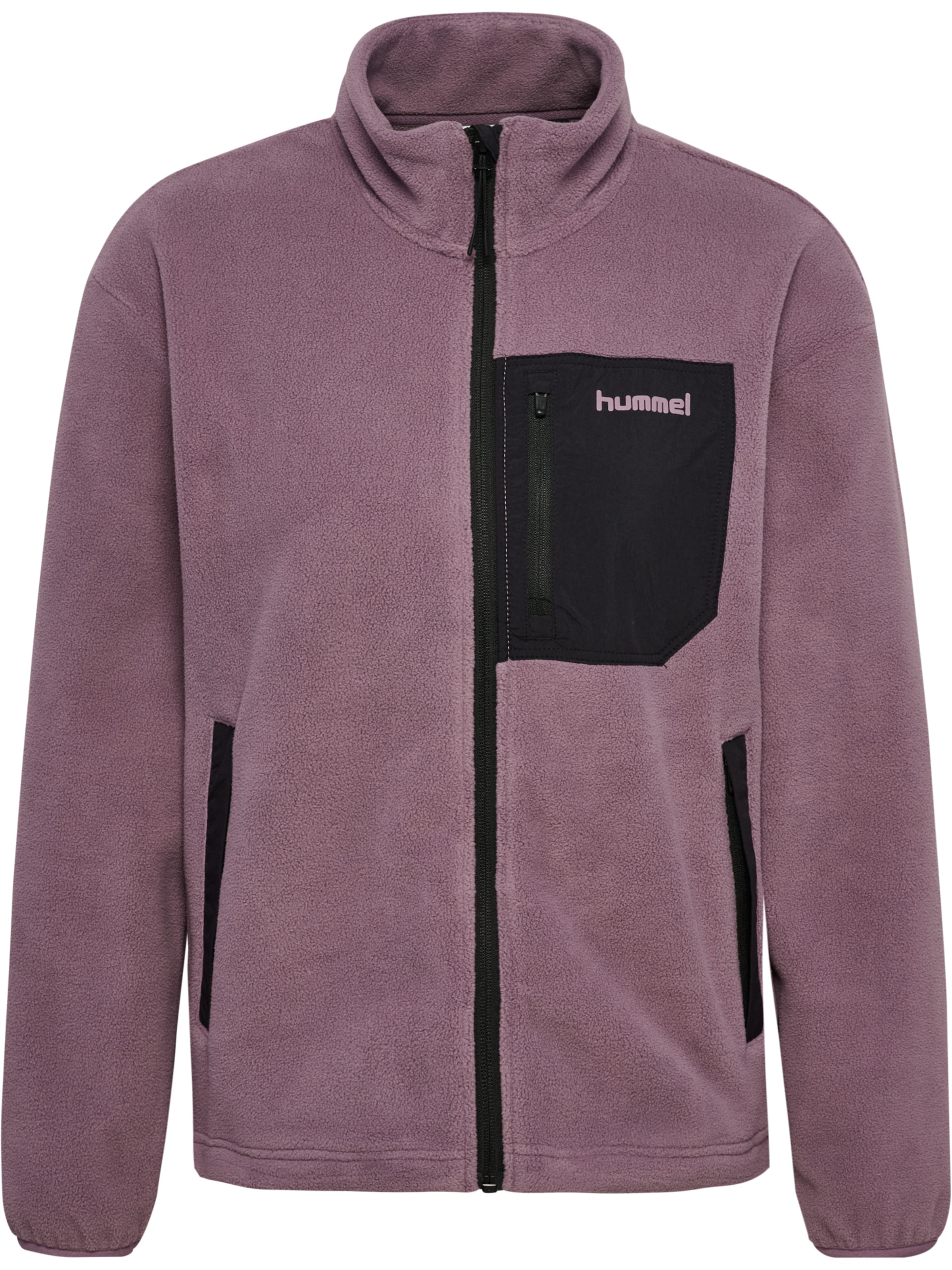 Hummel Sports jacket in Purple: front