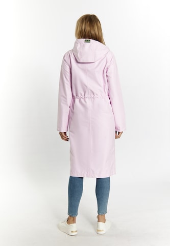 Palton de primăvară-toamnă de la Schmuddelwedda pe roz