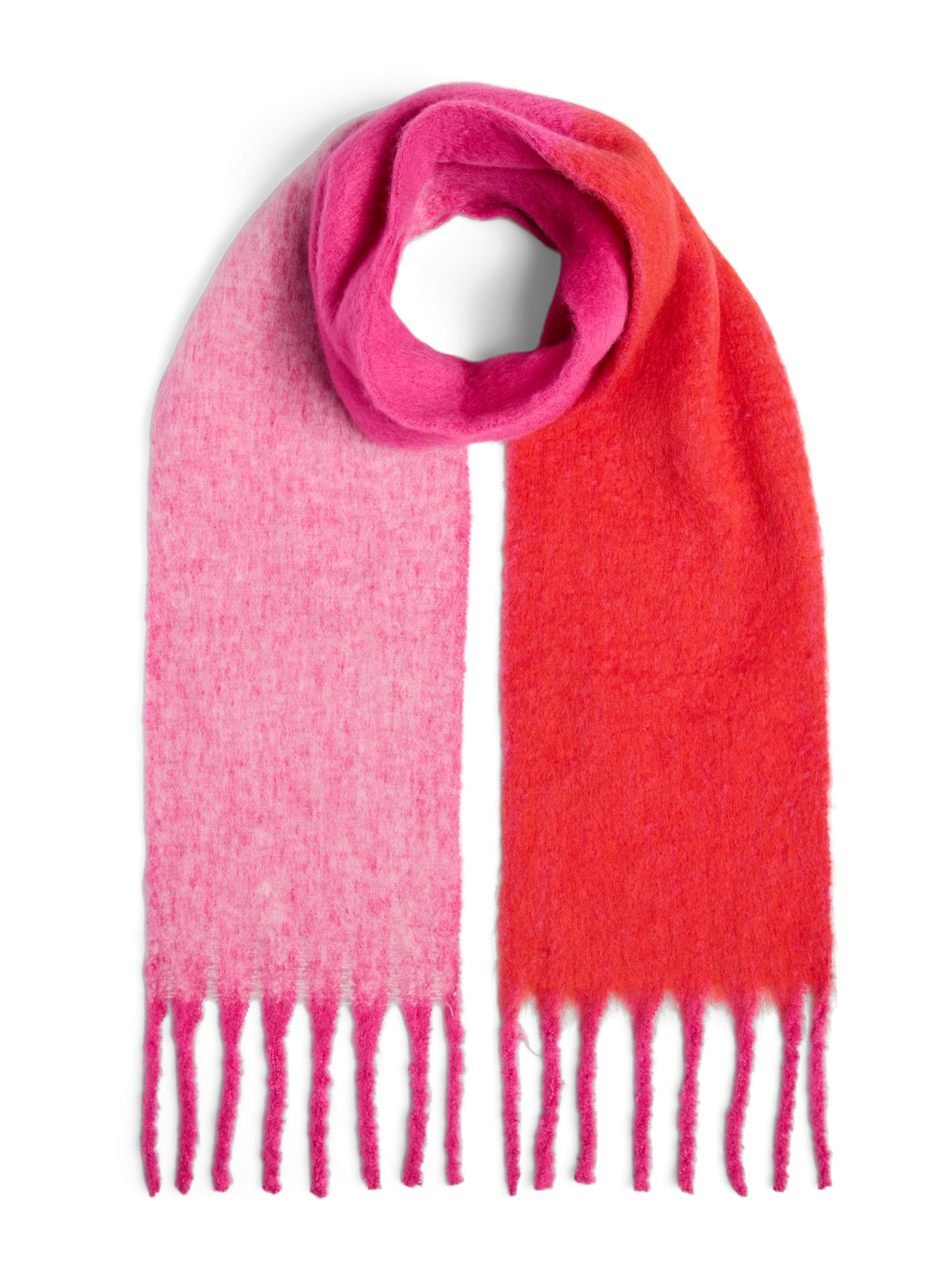 PIECES Schal 'PCBEA' in Pink: Vorderseite