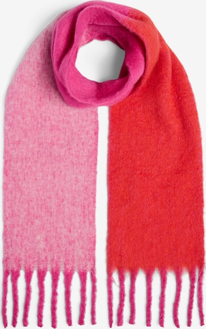 PIECES Sjal 'PCBEA' i pink: forside