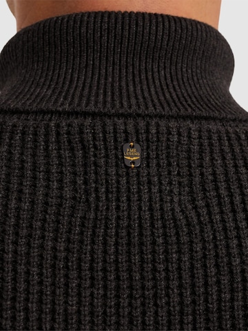 Pullover 'Turtleneck pullover with texture' di PME Legend in grigio