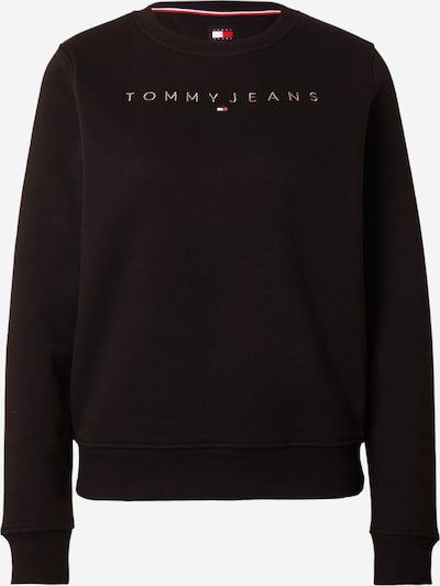 Tommy Jeans Суичър в нейви синьо / черно / бяло, Преглед на продукта