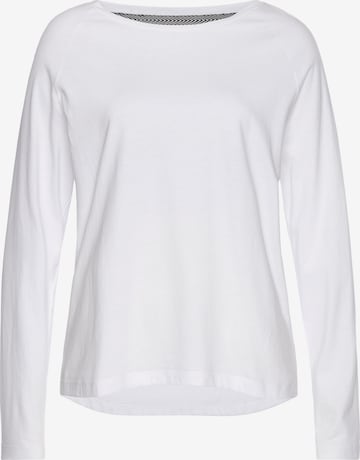 Elbsand Μπλουζάκι 'Tinna' σε λευκό: μπροστά