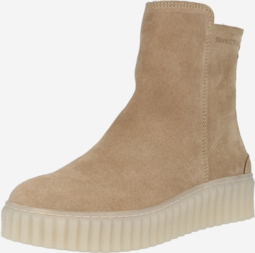 Bottines 'Bianca 21 B' Marc O'Polo en beige : devant