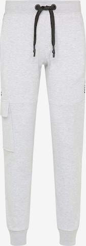 BRUNO BANANI Tapered Cargobroek 'Ward' in Grijs: voorkant