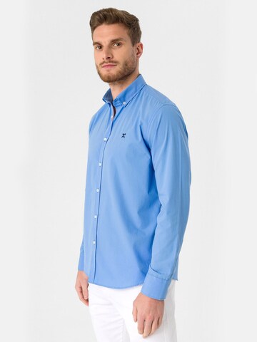 Regular fit Camicia di Jacey Quinn in blu