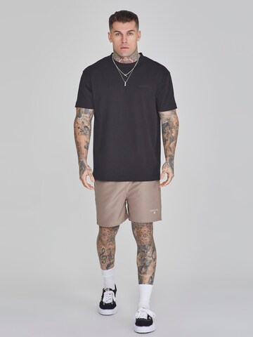 Shorts de bain SikSilk en marron
