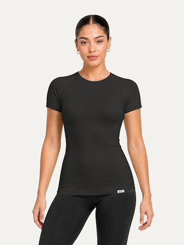 T-shirt ' Lyana ' Smilodox en noir : devant