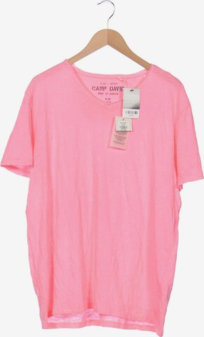CAMP DAVID Shirt in XXL in Pink: front