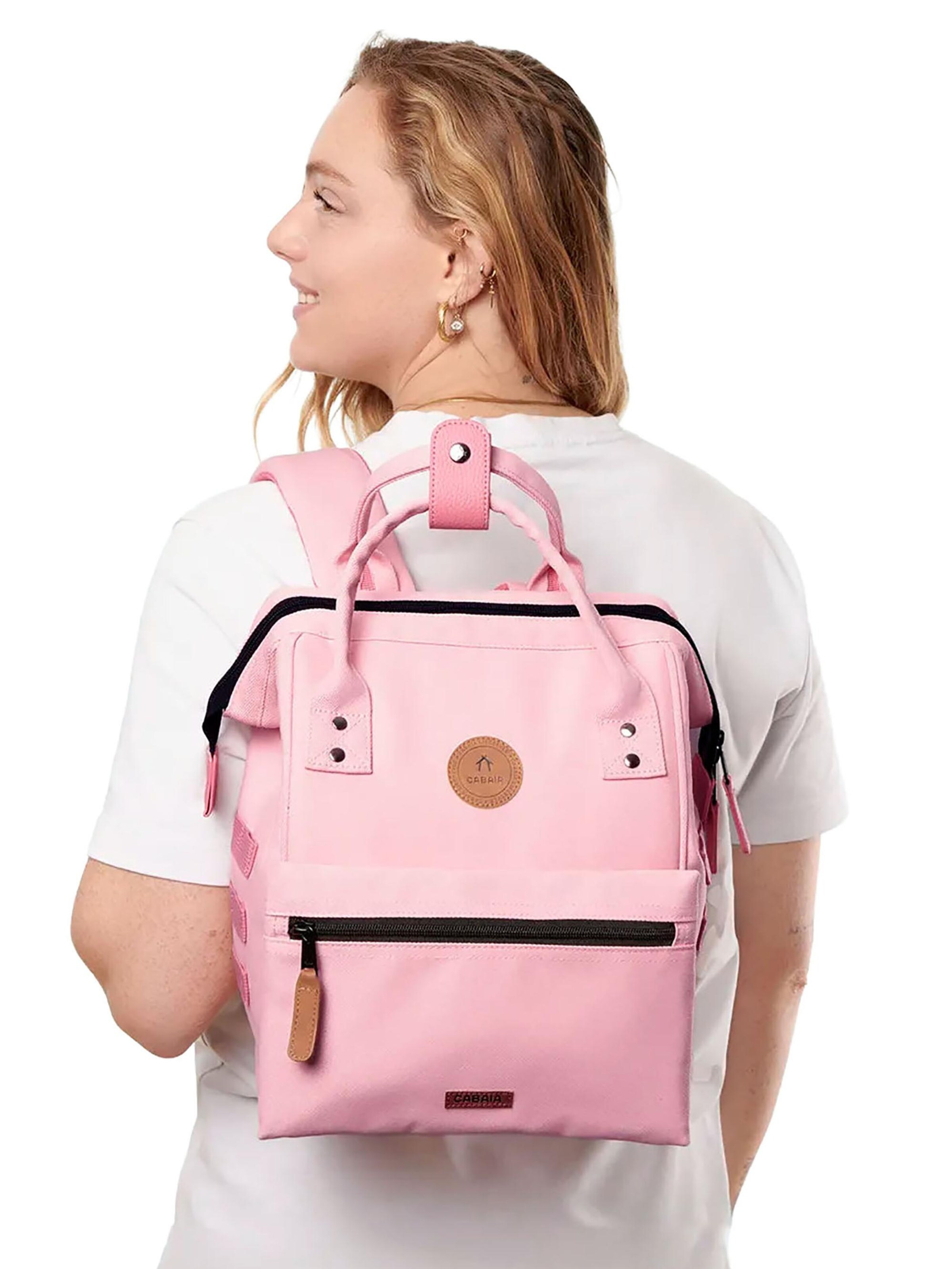 Cabaia Backpack 'Saint Malo S' in Pink