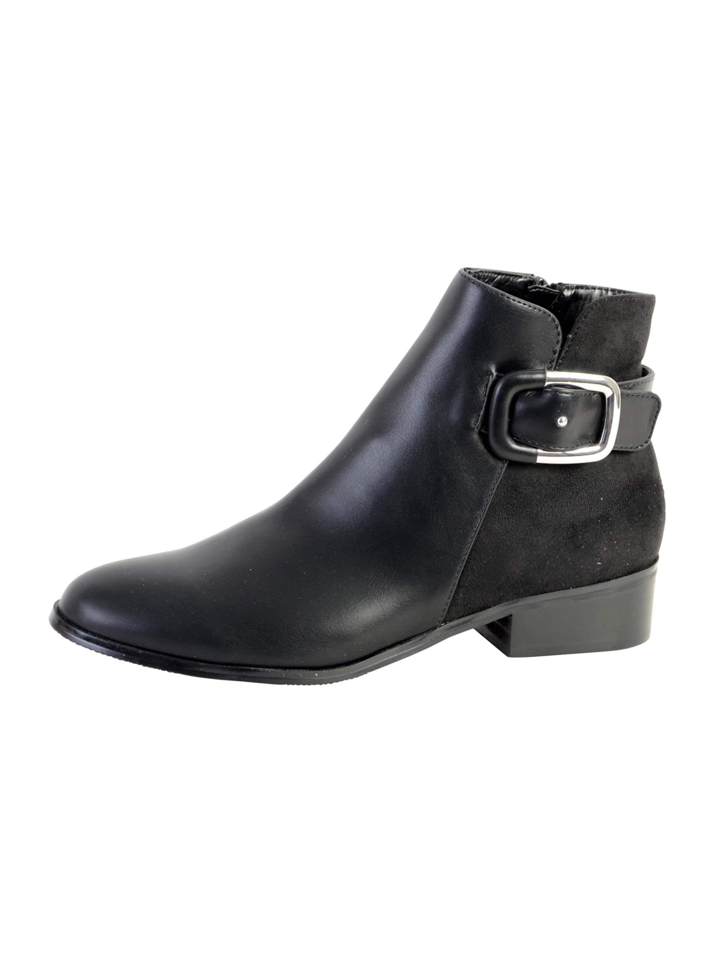 Enza Nucci Booties in Black: front