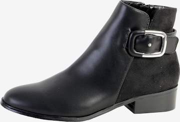 Bottines Enza Nucci en noir : devant