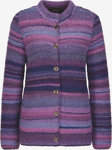 Cardigan Goldner en violet : devant