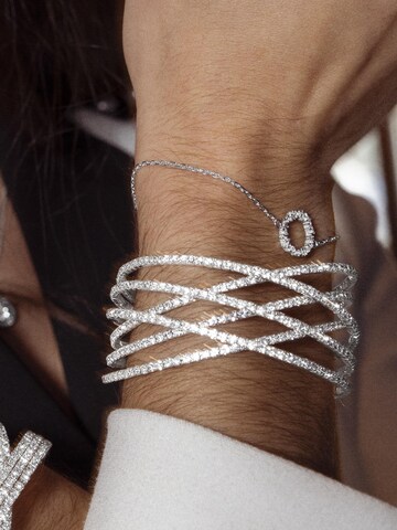 Luxenter Bracelet 'Mobu' in Silver