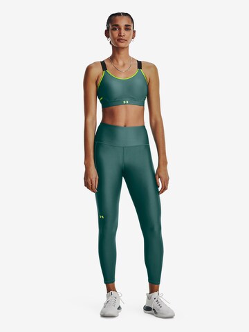 UNDER ARMOUR Skinny Sporthose in Grün