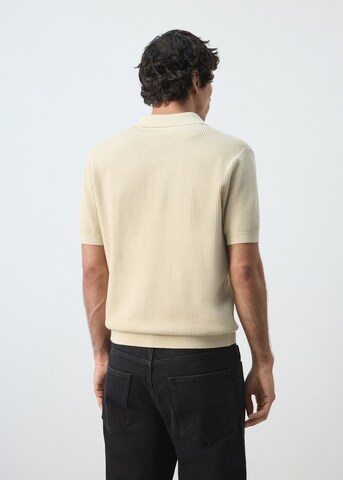 MANGO MAN Shirt 'Salas' in Beige