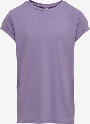 T-Shirt 'Moster' KIDS ONLY en violet : devant