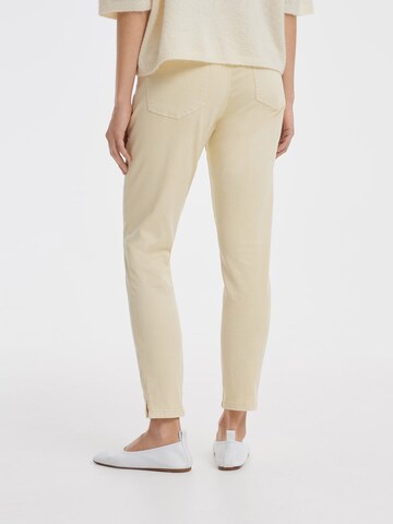 OPUS Skinny Jeans 'Elma' in Gelb