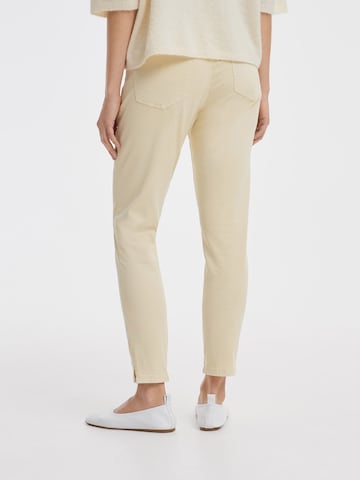 OPUS Skinny Jeans 'Elma' in Yellow