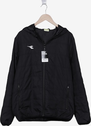 Diadora Jacke L in Schwarz: Vorderseite
