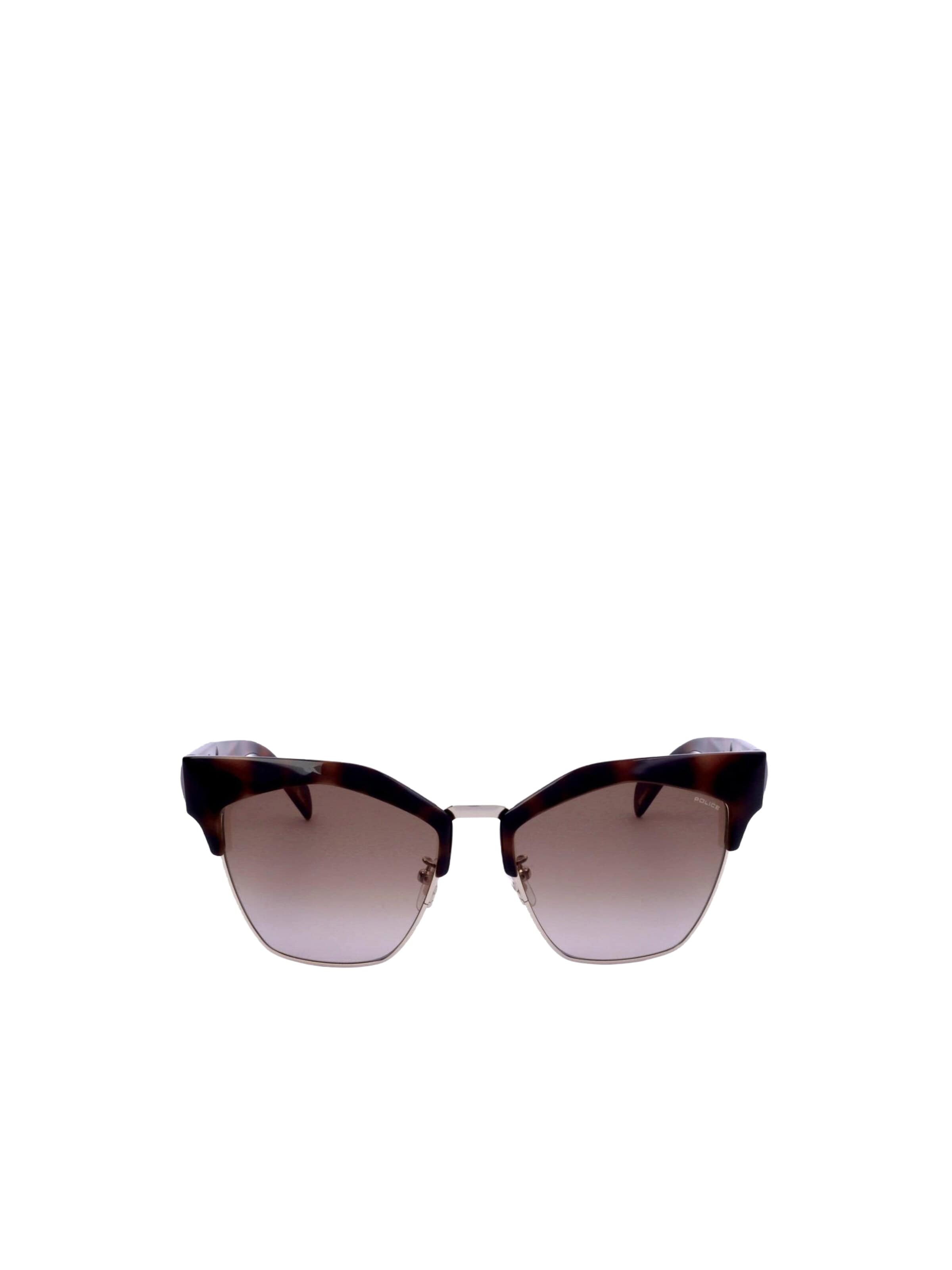 POLICE Sunglasses 'SPLN59' in Brown: front