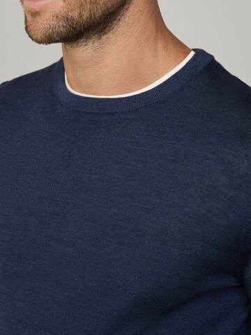Hackett London Pullover in Blau