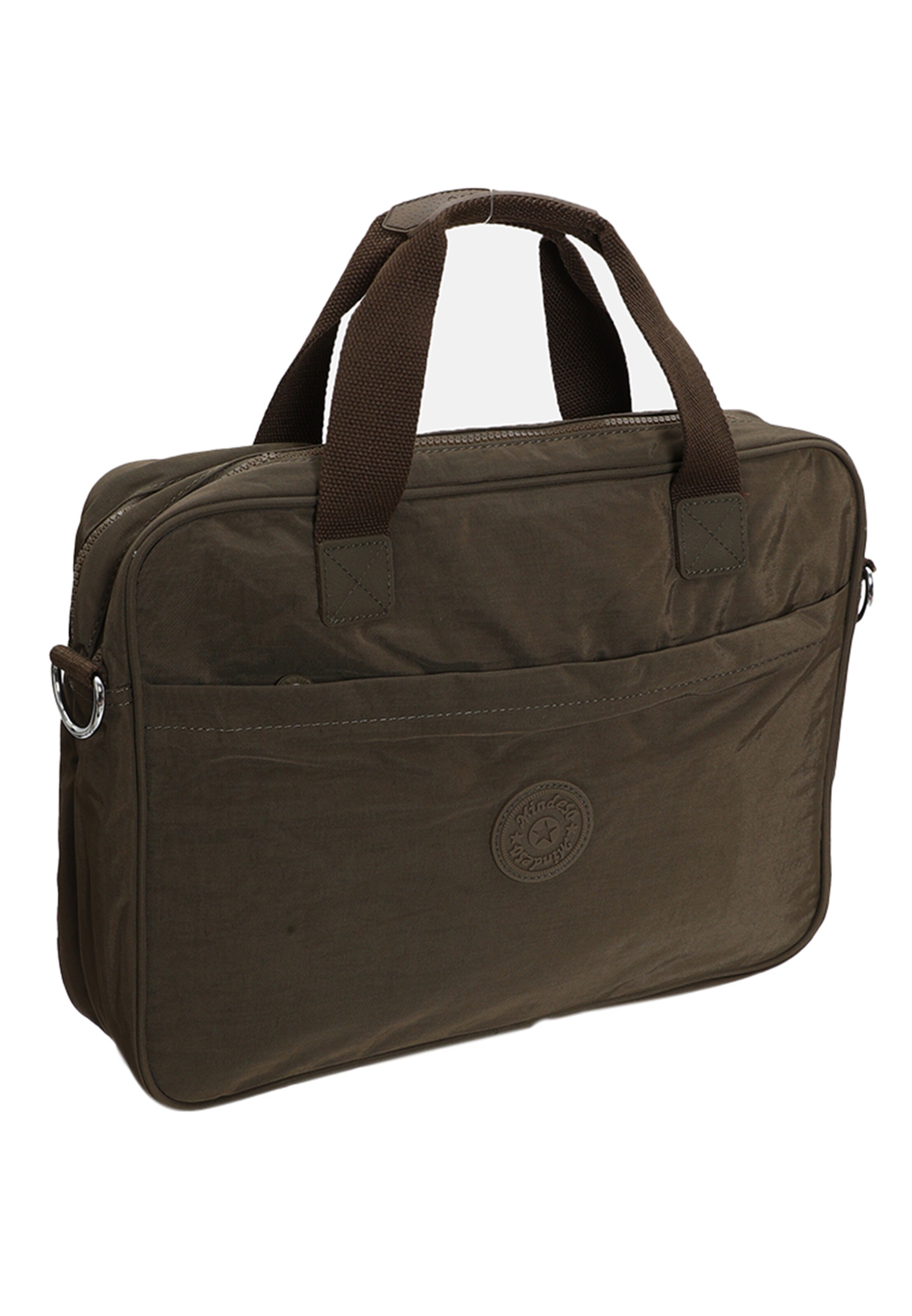 Mindesa - Bolsa para portátil en marrón