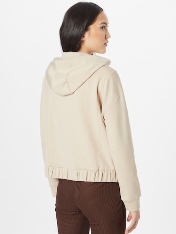 comma casual identity Zip-Up Hoodie in Beige