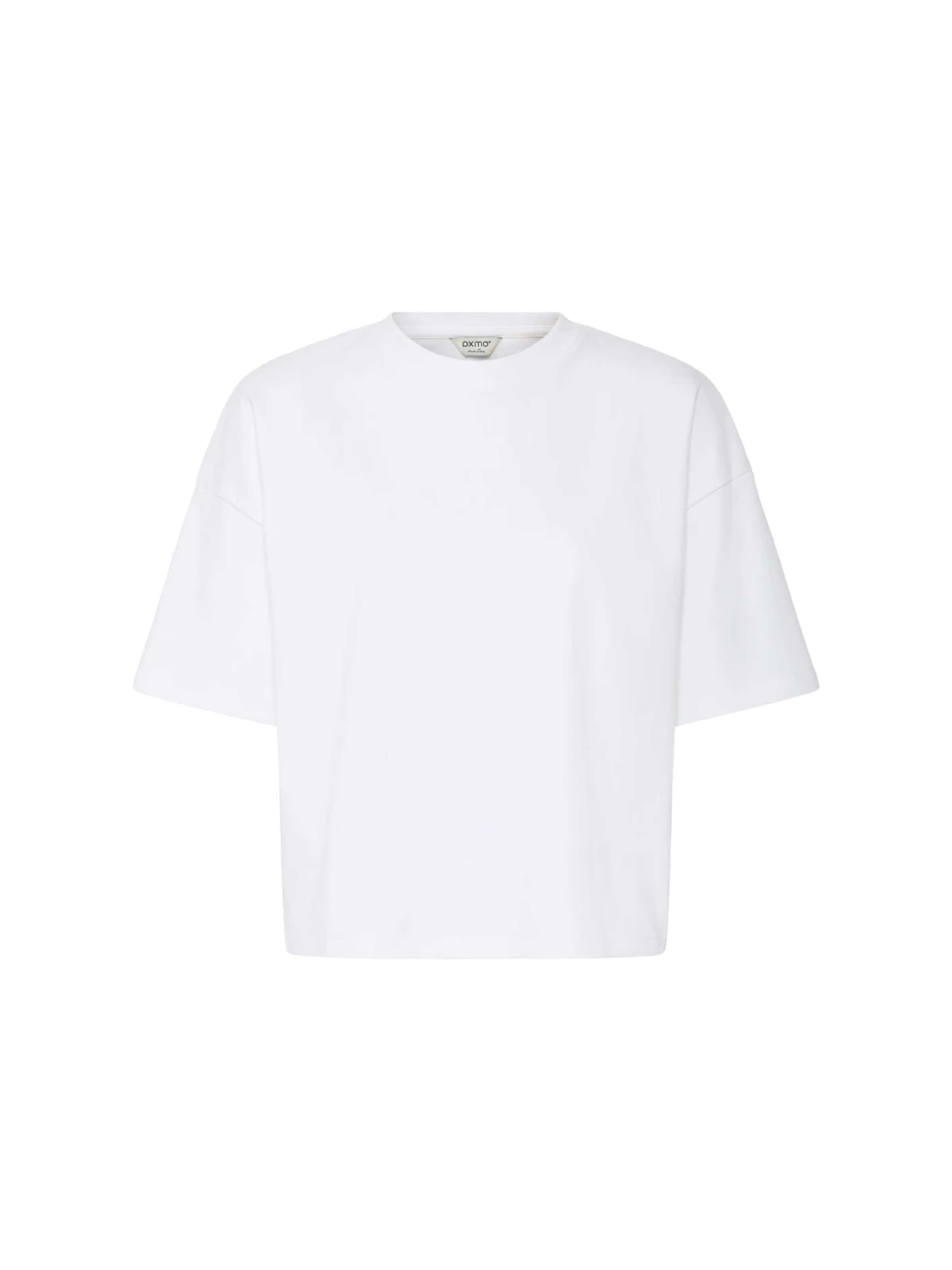 Oxmo Camiseta ' OXNSandy Crop Boxy ' en blanco, Vista del producto