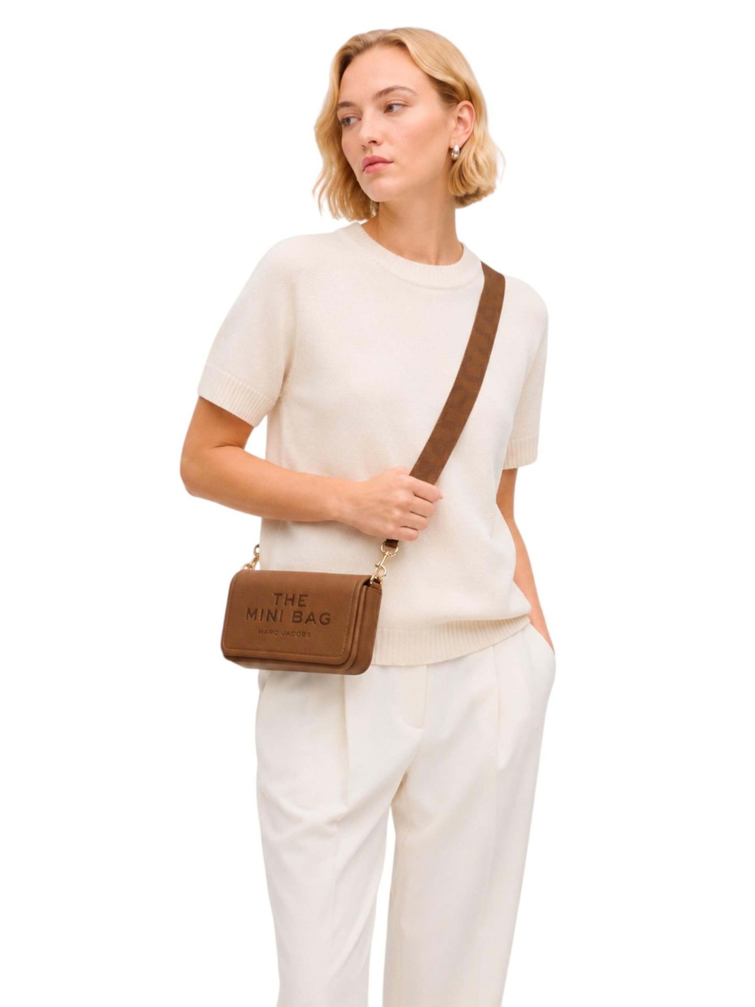 Sac bandoulière 'Mini Bag 20x4x12 cm' Marc Jacobs en marron