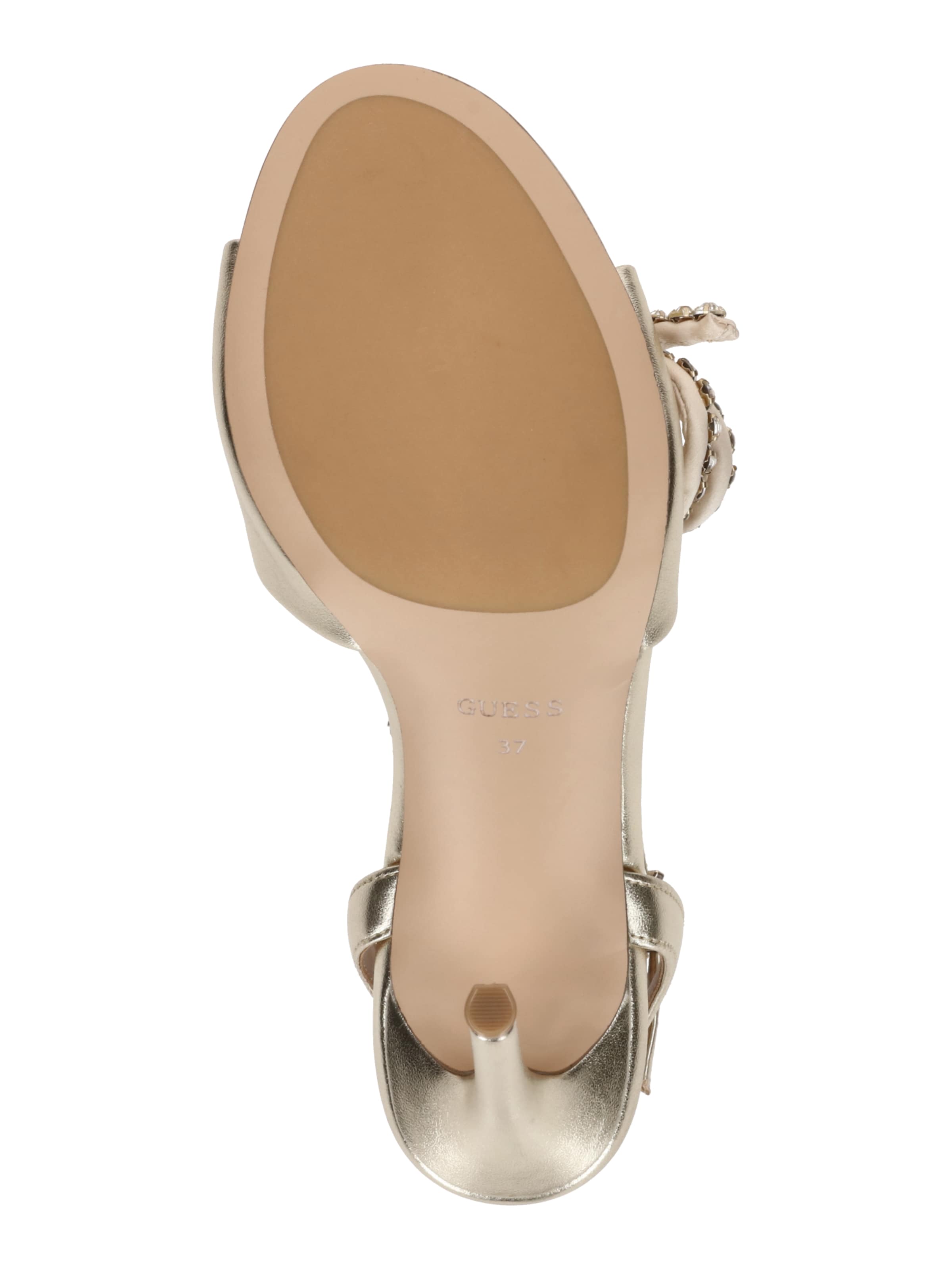 Sandalo con cinturino 'Charmin' di GUESS in oro