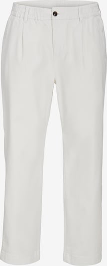 JACK & JONES Bukser med lægfolder 'KARL LAWRENCE' i hvid, Produktvisning