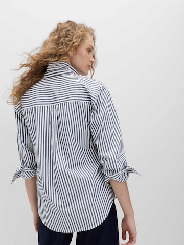 Marks & Spencer Bluse in Blau