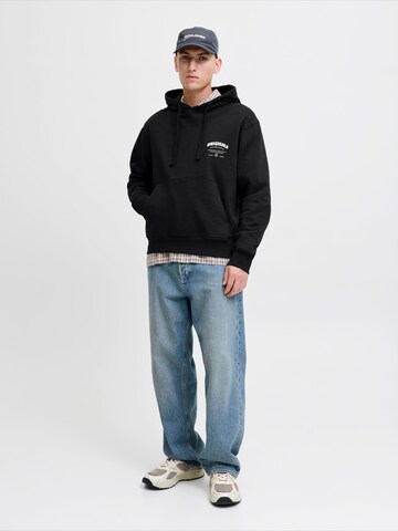 JACK & JONES Sweatshirt 'JORMEADOWS' in Zwart