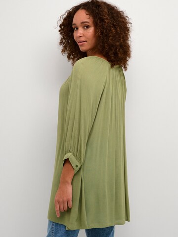 Kaffe Tuniek 'Amber' in Groen