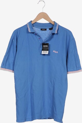 FILA Shirt in L-XL in Blue: front