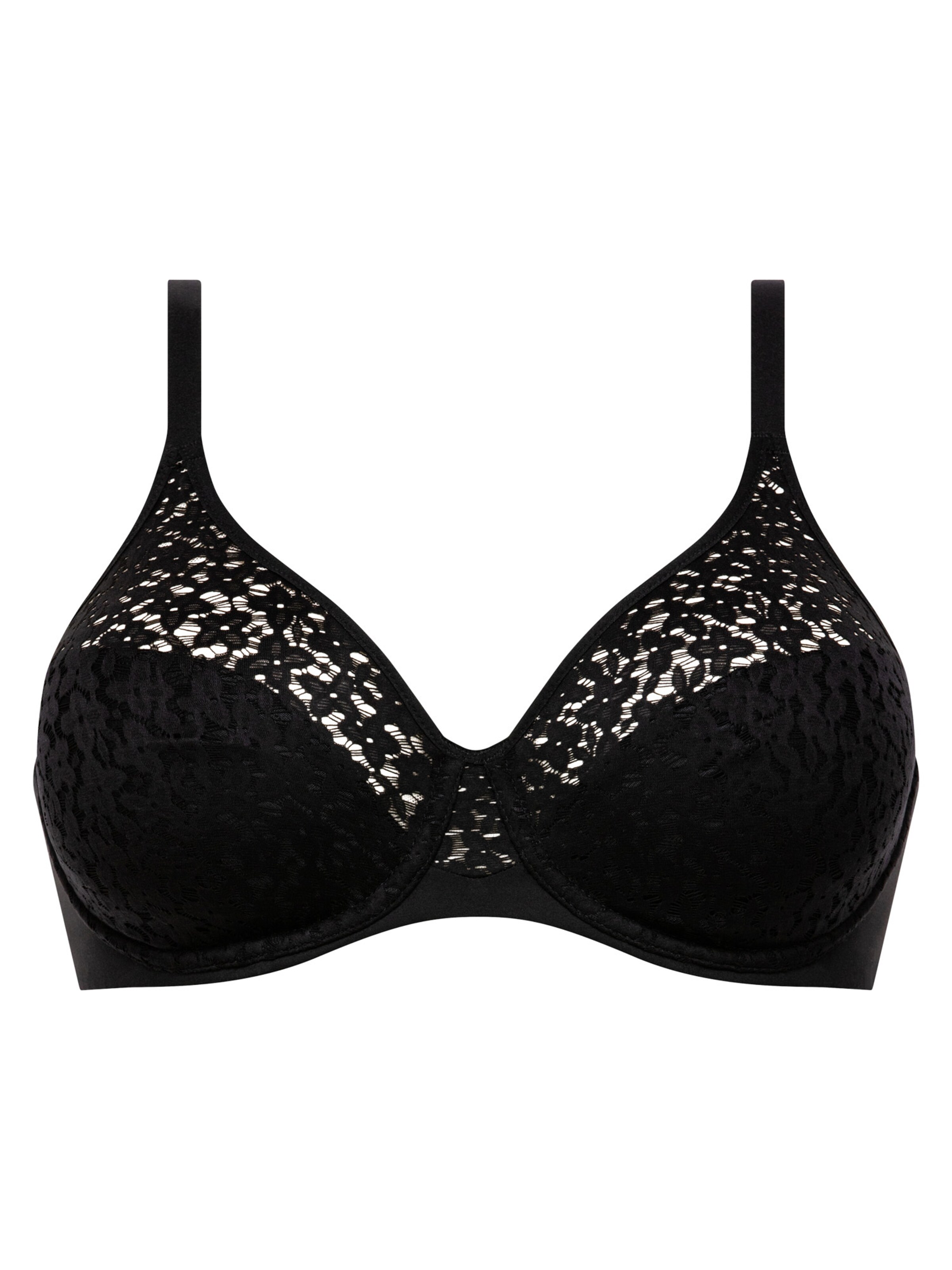 Chantelle T-Shirt BH 'Easy Feel Norah'‌‌‌ in Schwarz: Vorderseite